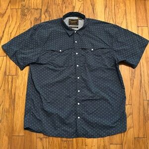 Like New Howler Brothers Men’s XXL Snap Button Adventure Shirt.